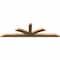 Ekena Millwork Richland Timber Gable Bracket, Western Red Cedar, 108"W x 31 1/2"H x 3 1/2"D x 5 1/2"F, 7/12 Pitch GBW108X31X0406RIC00SWR - alternate 2